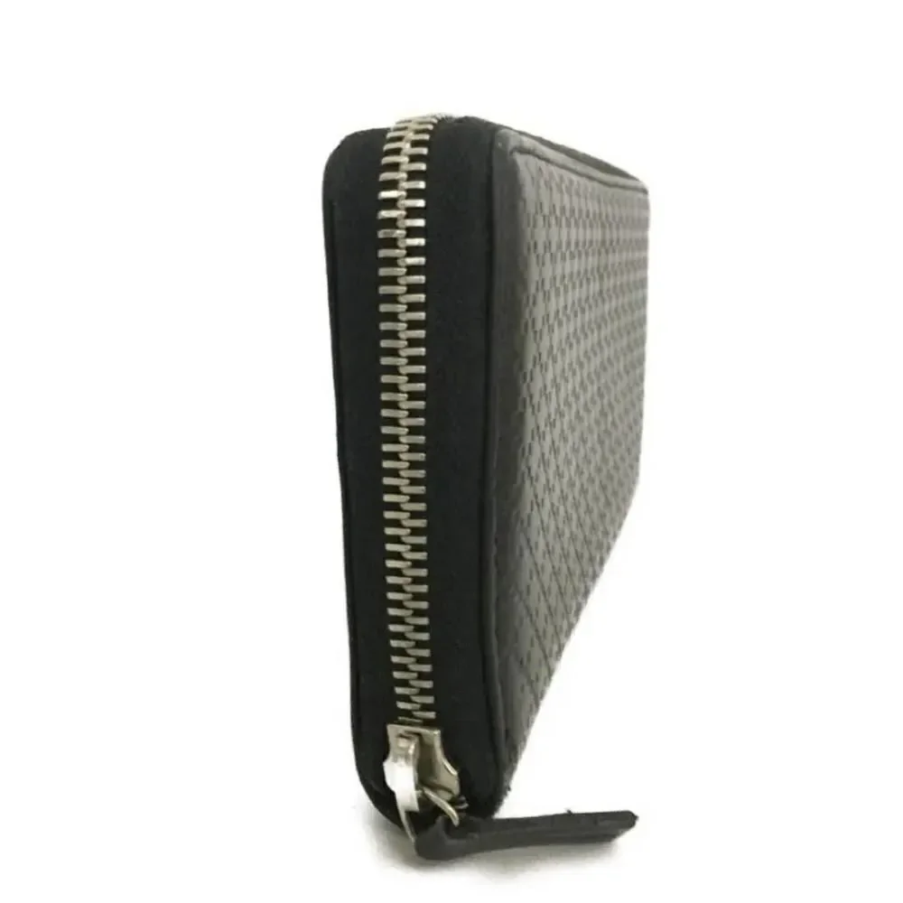 GUCCI Sukey Leather Zip Around Long Wallet /1A5437